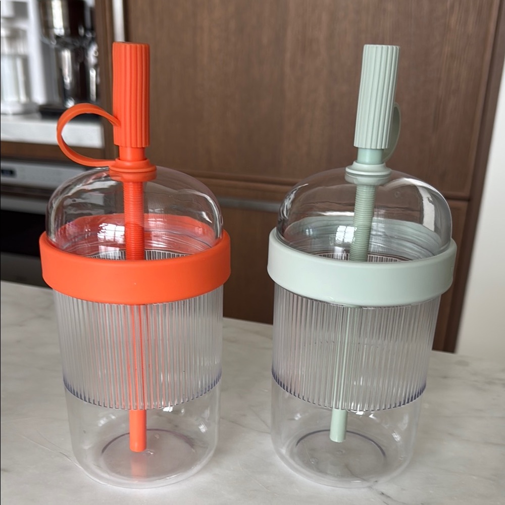 Nespresso Nomad Colorful Straw Tumbler Set
